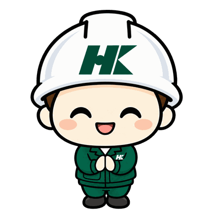 お礼をするヒグっチ